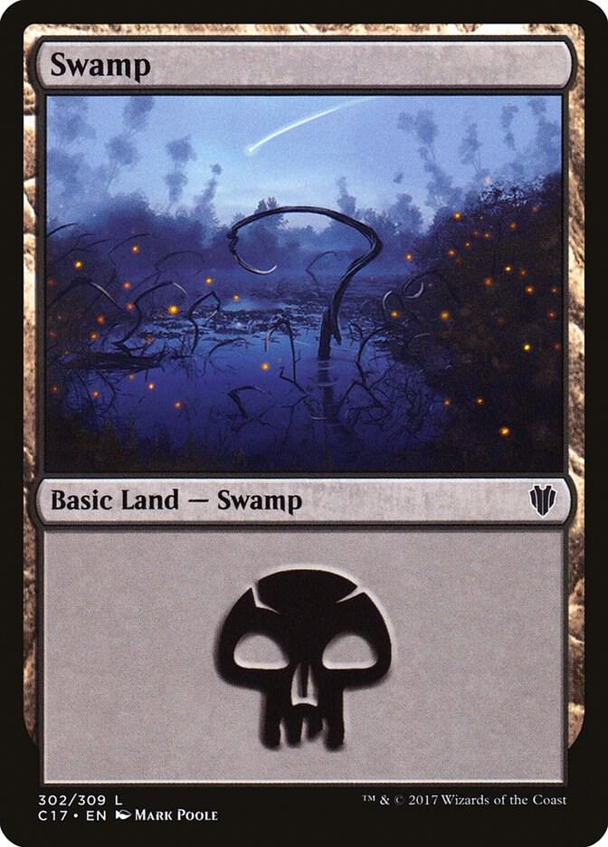 Swamp 302 (Commander 2017)  | Good Games Adelaide SA