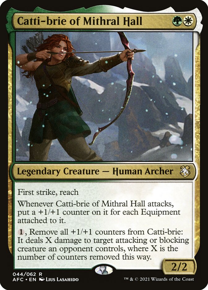 Catti-brie of Mithral Hall 44 (Commander: Adventures in the Forgotten Realms)  | Good Games Adelaide SA