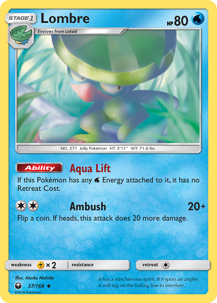 Lombre (37/168) [Sun & Moon: Celestial Storm] | Good Games Adelaide SA