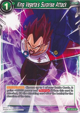King Vegeta's Surprise Attack [BT1-079] | Good Games Adelaide SA