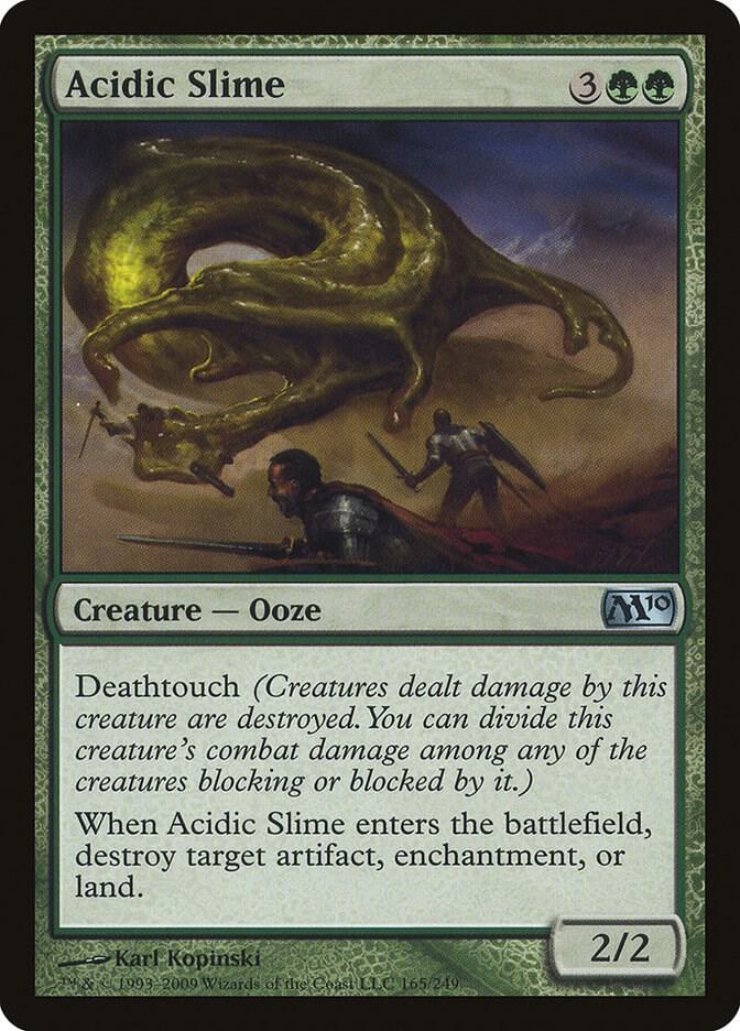 Acidic Slime 165/249 (Magic 2010 (M10))  | Good Games Adelaide SA