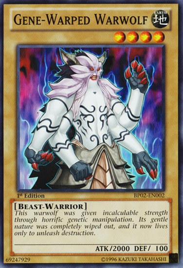 Gene-Warped Warwolf [BP02-EN002] Common | Good Games Adelaide SA