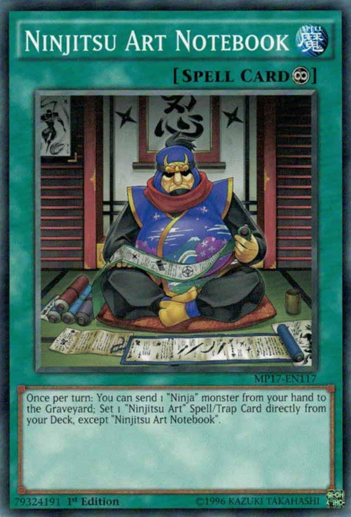 Ninjitsu Art Notebook [MP17-EN117] Common | Good Games Adelaide SA