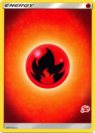 Fire Energy (Charizard Stamp #17) [Battle Academy 2020] | Good Games Adelaide SA