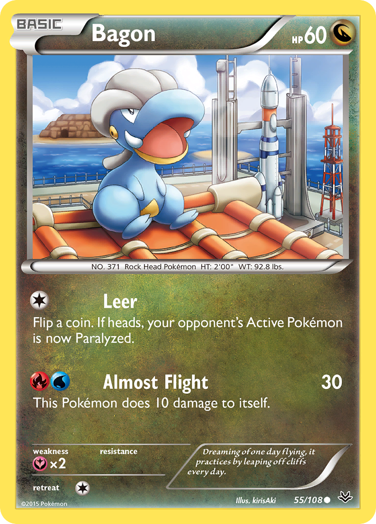 Bagon (55/108) [XY: Roaring Skies] | Good Games Adelaide SA