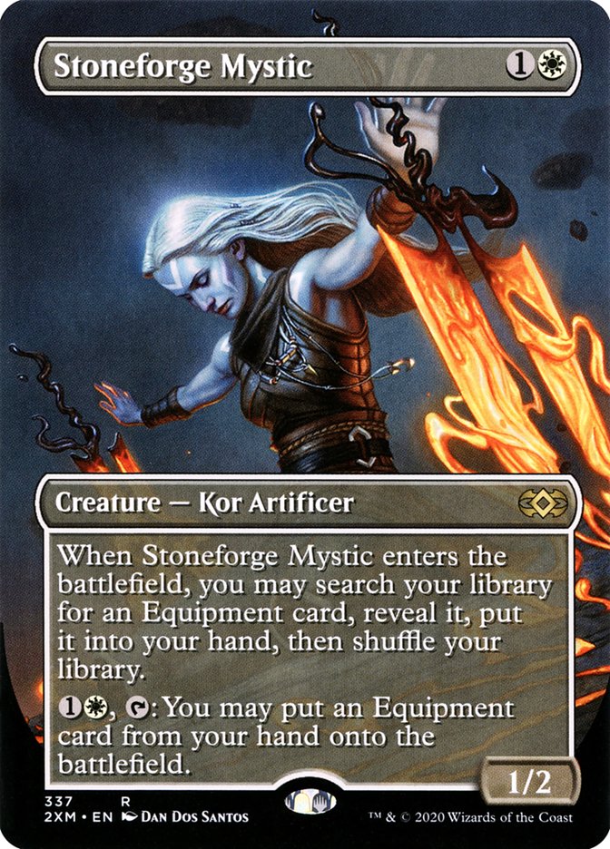 Stoneforge Mystic (Borderless) [Double Masters] | Good Games Adelaide SA