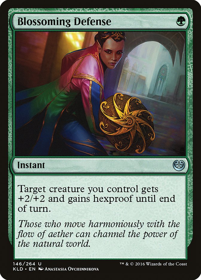 Blossoming Defense 146 (Kaladesh)  - Foil | Good Games Adelaide SA