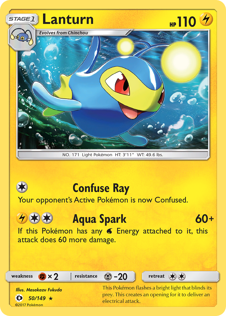 Lanturn (50/149) [Sun & Moon: Base Set] | Good Games Adelaide SA