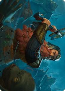 Gimli Counter of Kills Art Card 10 81 10 (Art Series: Universes Beyond: The Lord of the Rings: Tales of Middle-earth)  | Good Games Adelaide SA