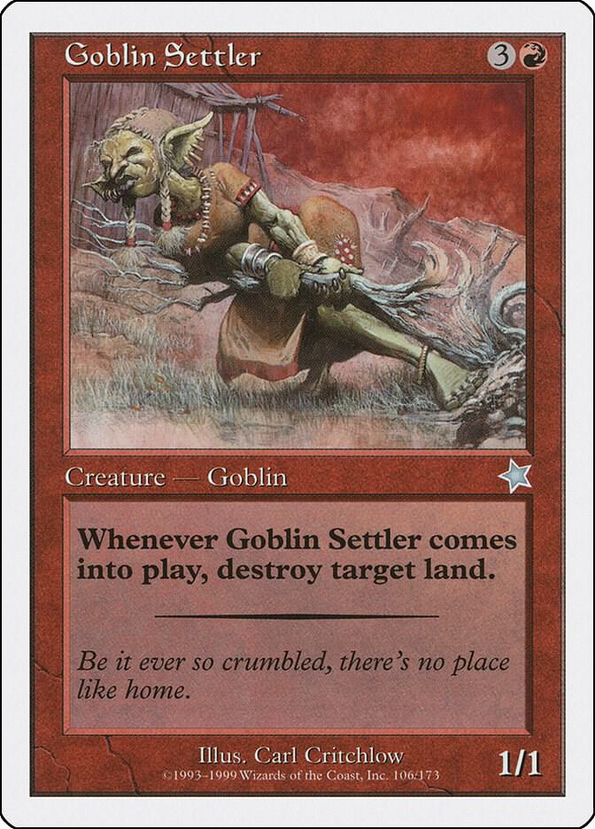 Goblin Settler 106 (Starter 1999)  | Good Games Adelaide SA