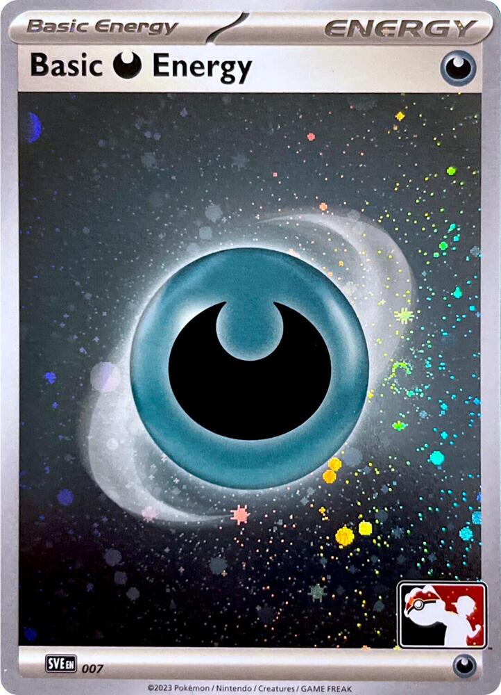 Basic Darkness Energy 15 (Prize Pack Series Cards)  - Cosmo Holofoil | Good Games Adelaide SA