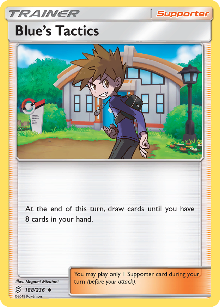 Blue's Tactics (188/236) [Sun & Moon: Unified Minds] | Good Games Adelaide SA