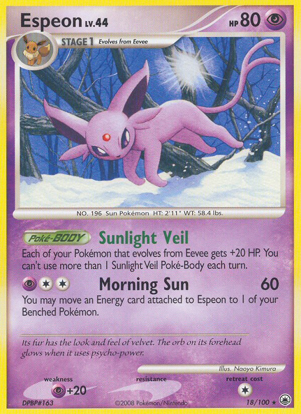 Espeon (18/100) [Diamond & Pearl: Majestic Dawn] | Good Games Adelaide SA