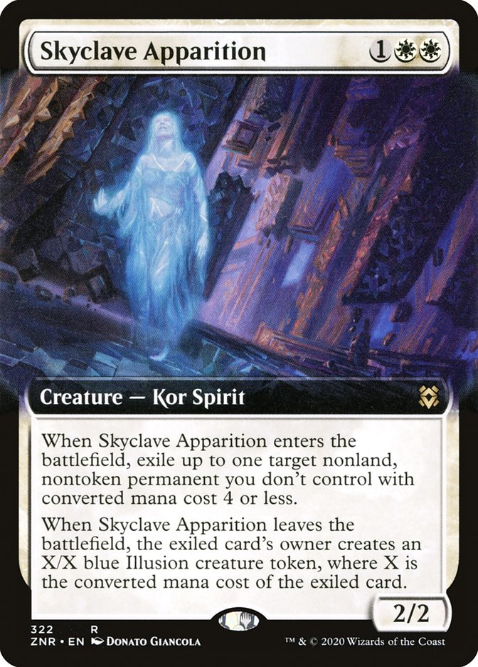 Skyclave Apparition (Extended Art) [Zendikar Rising] | Good Games Adelaide SA