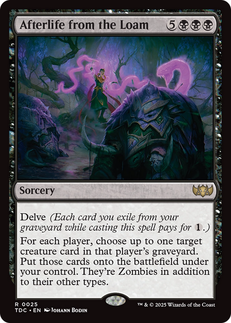 Afterlife from the Loam [Tarkir: Dragonstorm Commander] | Good Games Adelaide SA