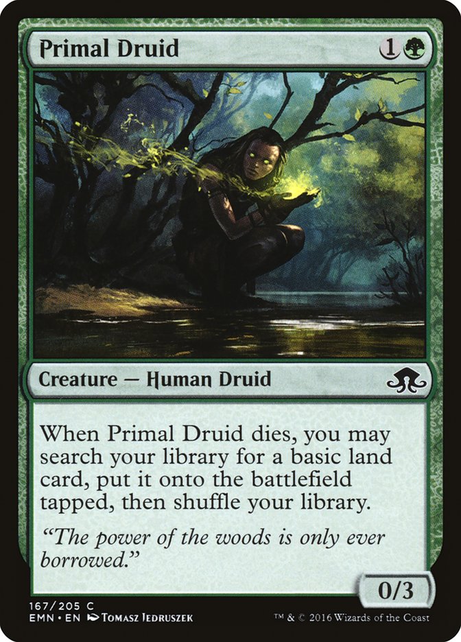 Primal Druid 167 (Eldritch Moon)  | Good Games Adelaide SA