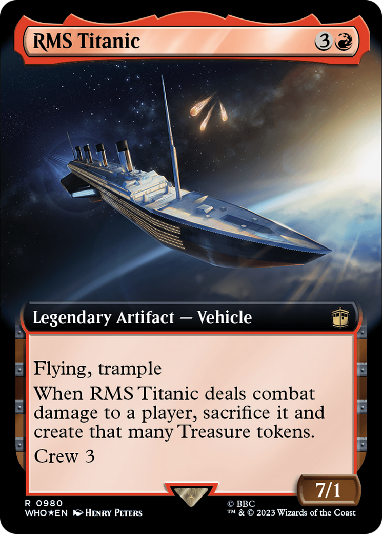 RMS Titanic (Extended Art) (Surge Foil) [Doctor Who] | Good Games Adelaide SA