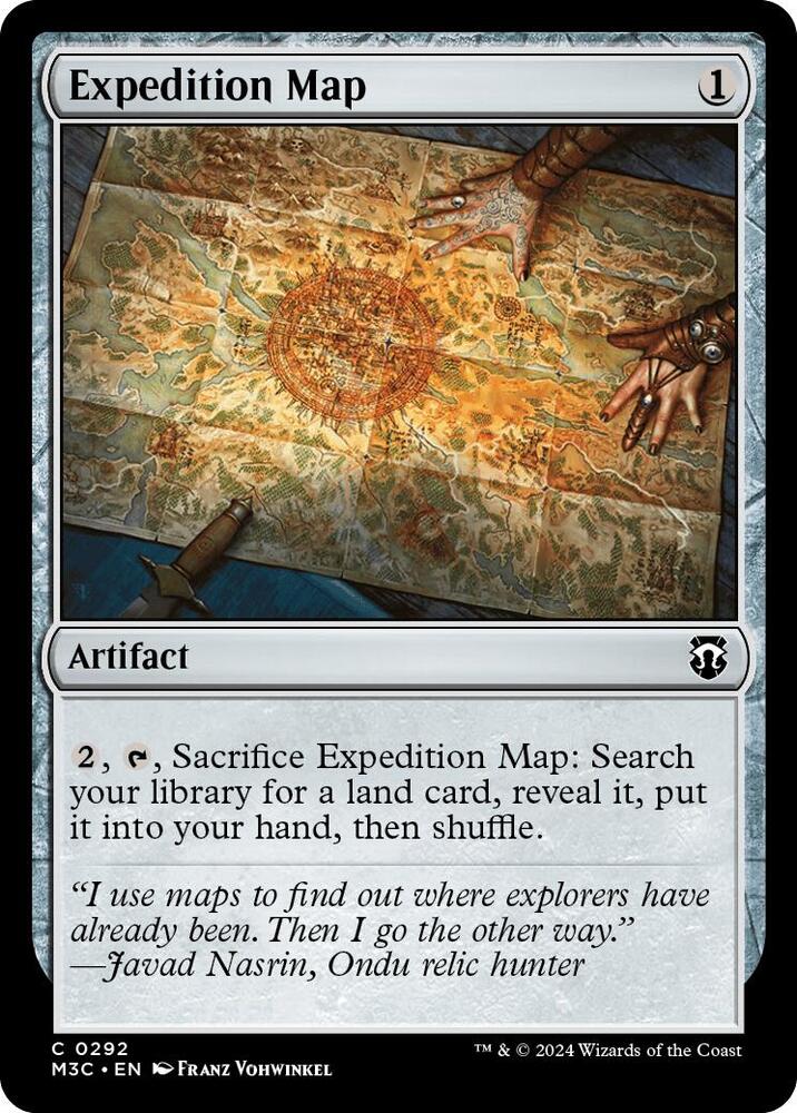 Expedition Map 292/411 (Commander: Modern Horizons 3)  - Ripple Foil | Good Games Adelaide SA