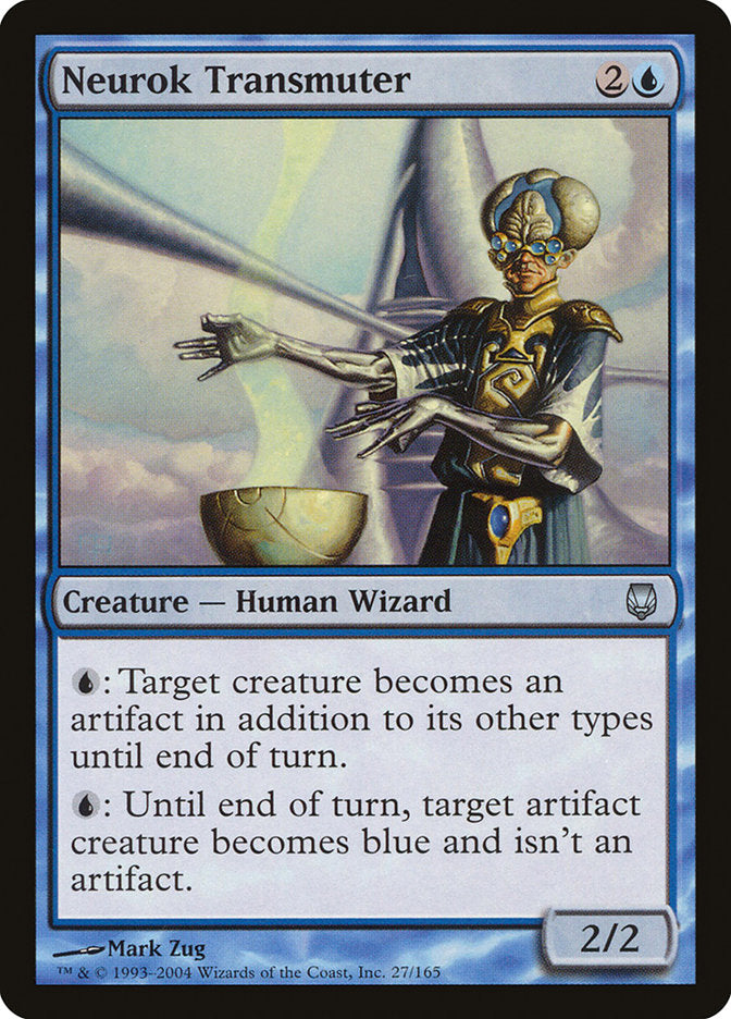 Neurok Transmuter 27 (Darksteel)  - Foil | Good Games Adelaide SA