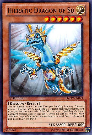 Hieratic Dragon of Su [GAOV-EN023] Common | Good Games Adelaide SA