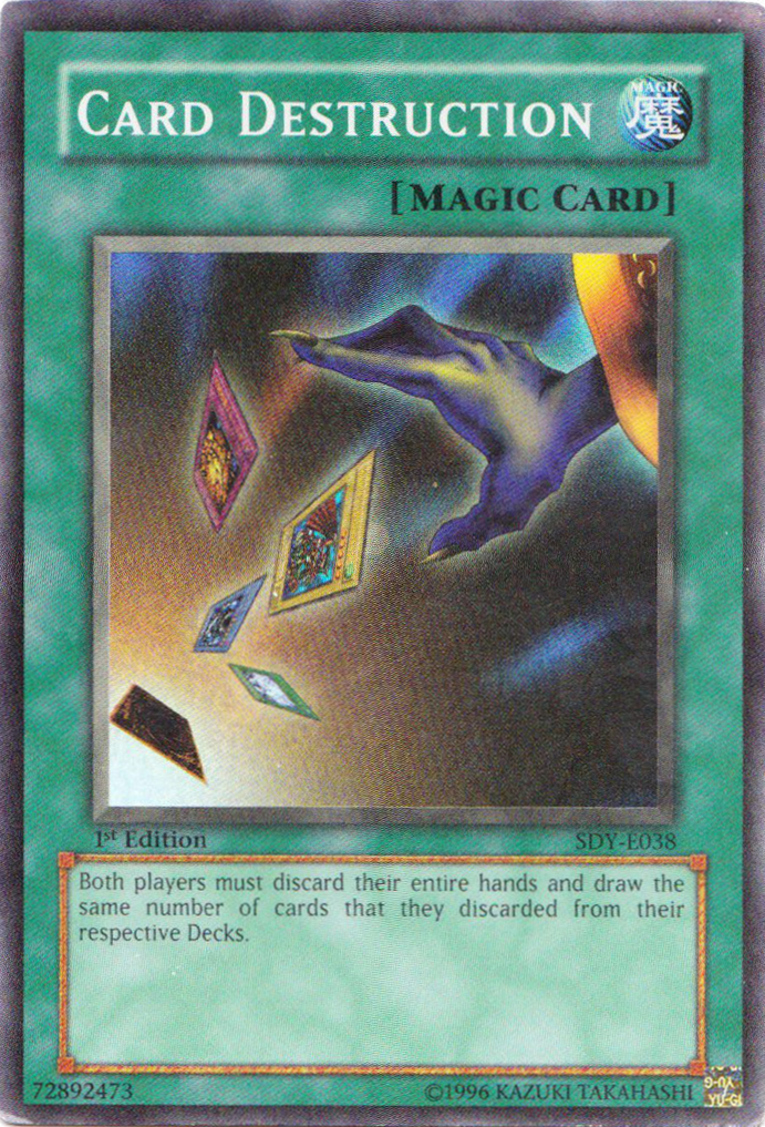 Card Destruction [SDY-E038] Super Rare | Good Games Adelaide SA