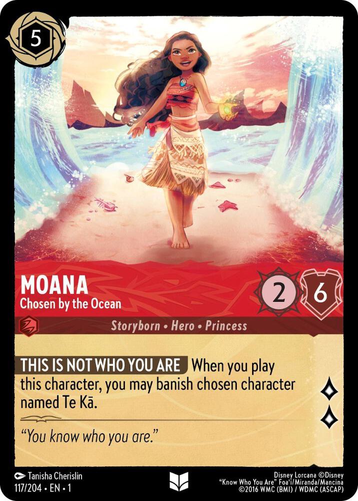 Moana Chosen by the Ocean 117/204 (The First Chapter)  | Good Games Adelaide SA