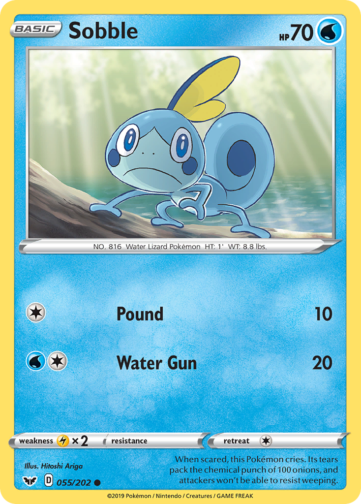 Sobble (055/202) [Sword & Shield: Base Set] | Good Games Adelaide SA