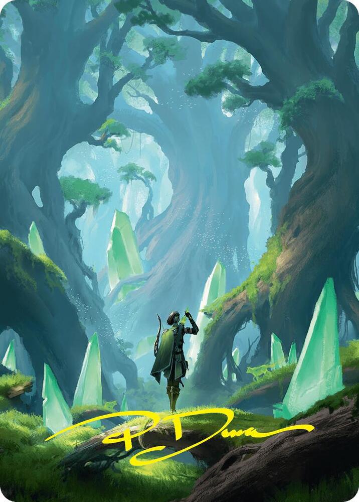 Forest Art Card 25 54 Gold Stamped Signature 25 (Art Series: Foundations)  | Good Games Adelaide SA