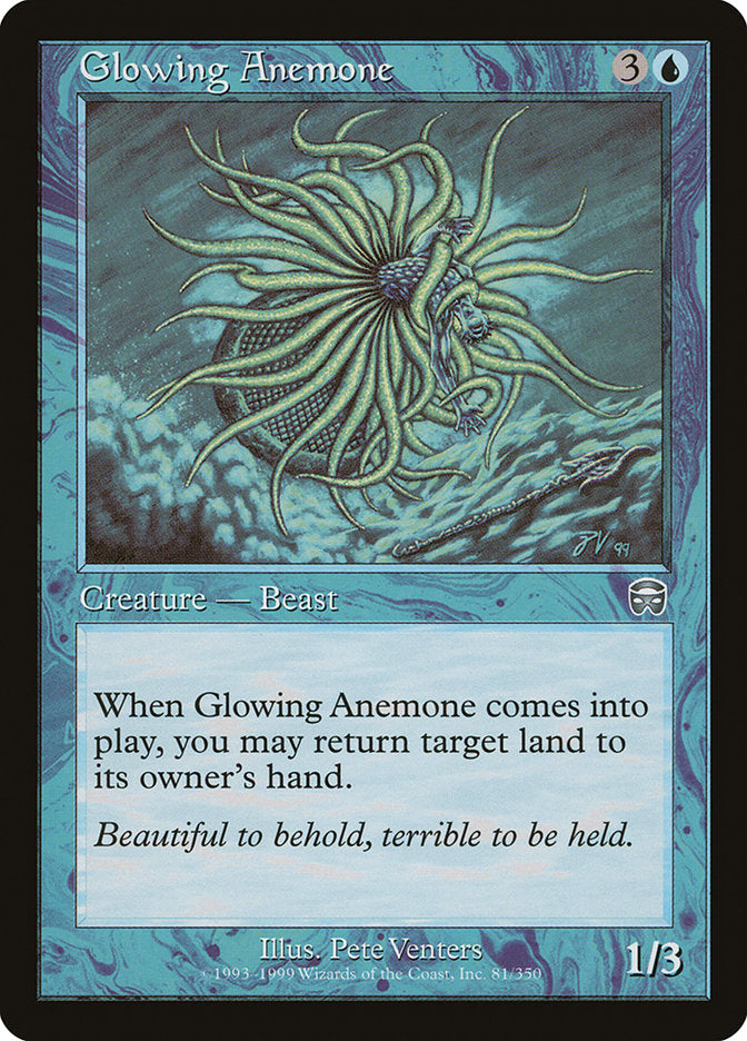 Glowing Anemone 81 (Mercadian Masques)  | Good Games Adelaide SA