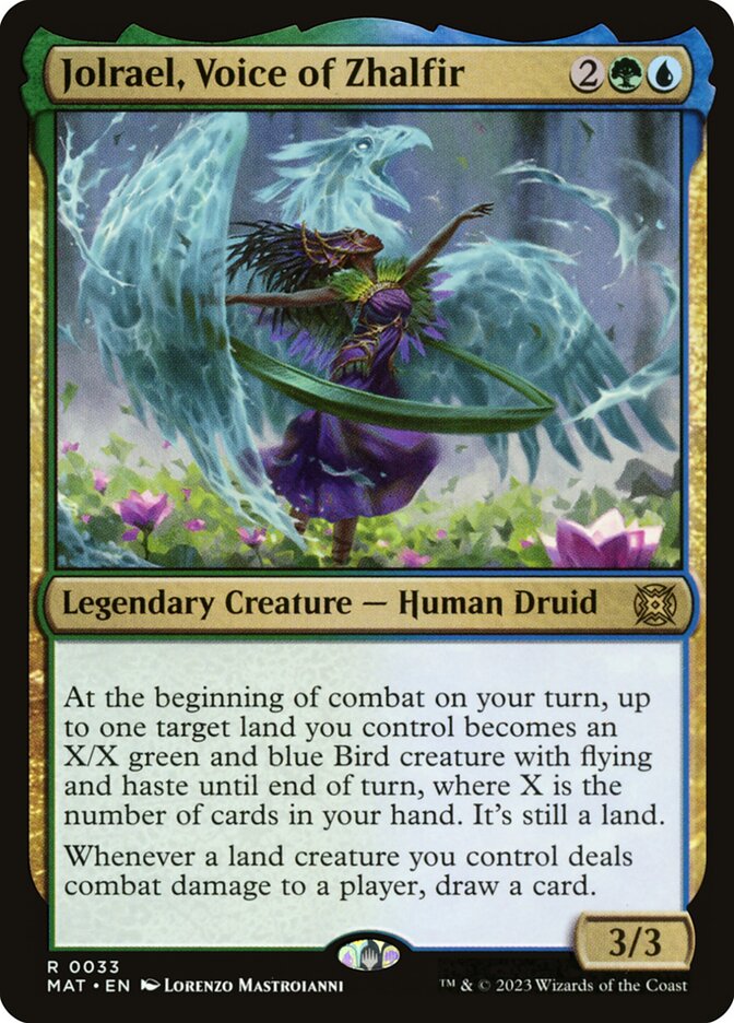 Jolrael, Voice of Zhalfir 33 (March of the Machine: The Aftermath)  - Foil | Good Games Adelaide SA