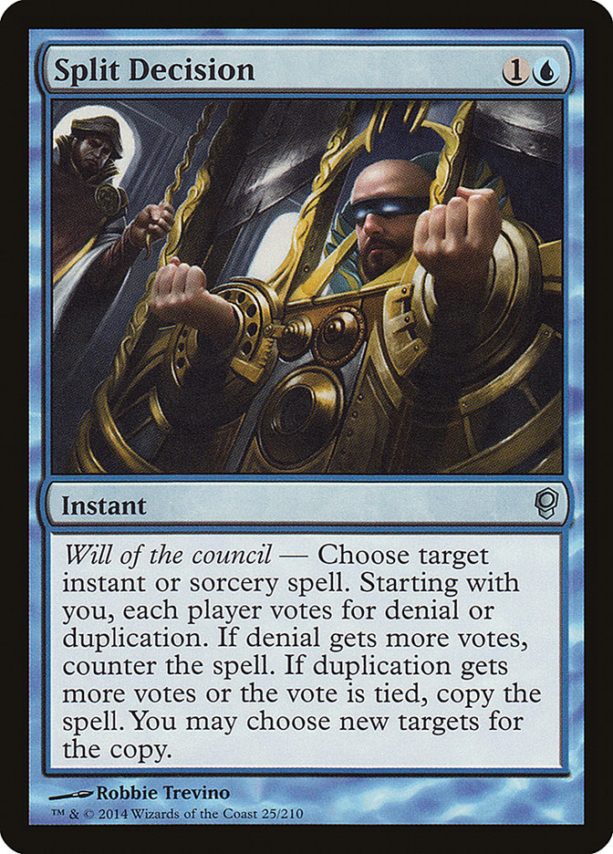 Split Decision 25/210 (Conspiracy)  - Foil | Good Games Adelaide SA