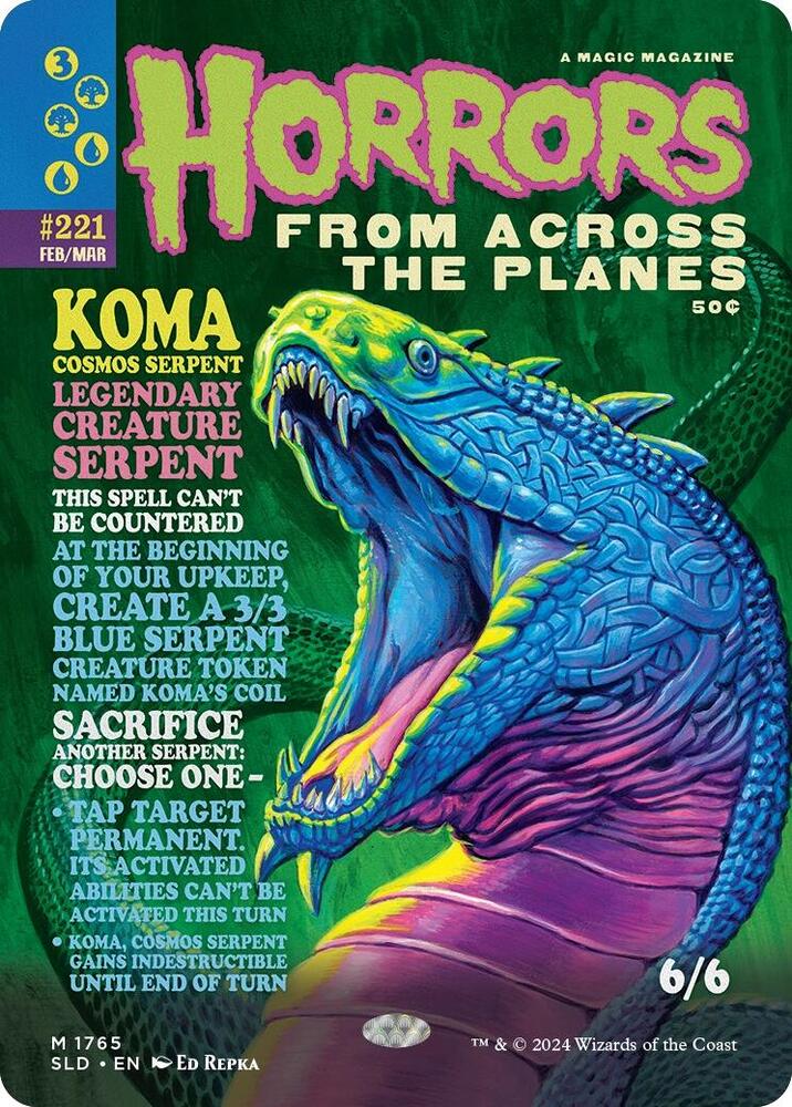 Koma Cosmos Serpent 1765 (Secret Lair Drop Series)  | Good Games Adelaide SA
