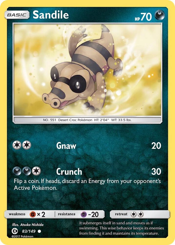 Sandile 83/149 (SM Base Set)  | Good Games Adelaide SA