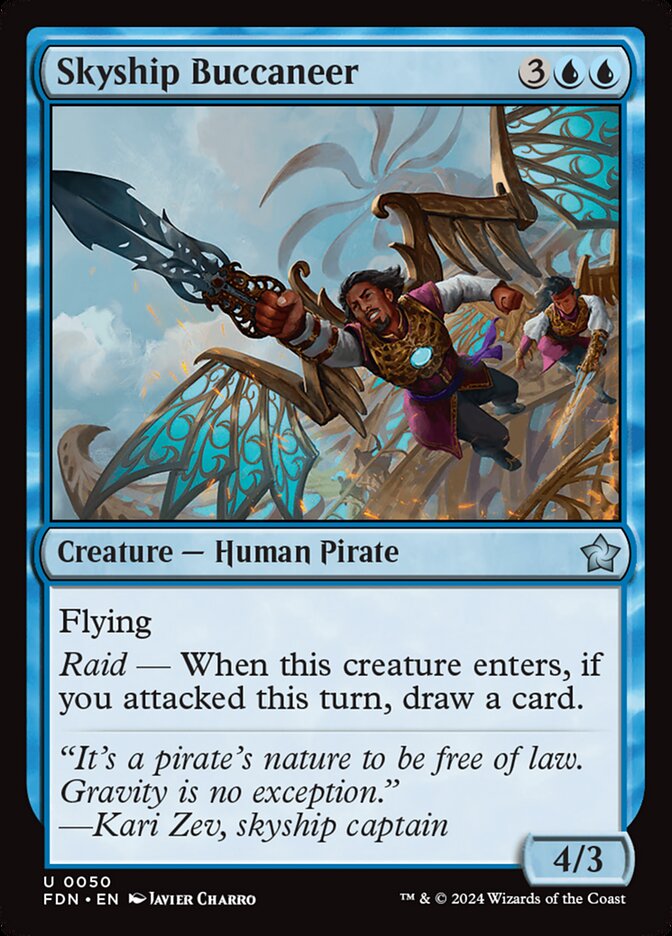 Skyship Buccaneer 50 (Foundations)  - Foil | Good Games Adelaide SA