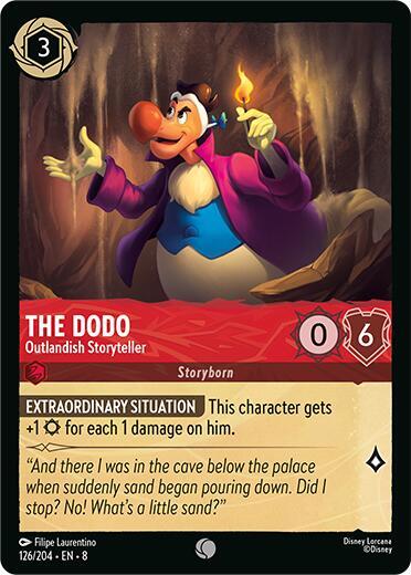 The Dodo Outlandish Storyteller 126/204 (Reign of Jafar)  - Cold Foil | Good Games Adelaide SA