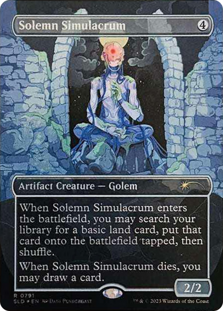 Solemn Simulacrum (0791) [Secret Lair Drop Series] | Good Games Adelaide SA