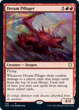 Dream Pillager 125 (Commander: Adventures in the Forgotten Realms)  | Good Games Adelaide SA