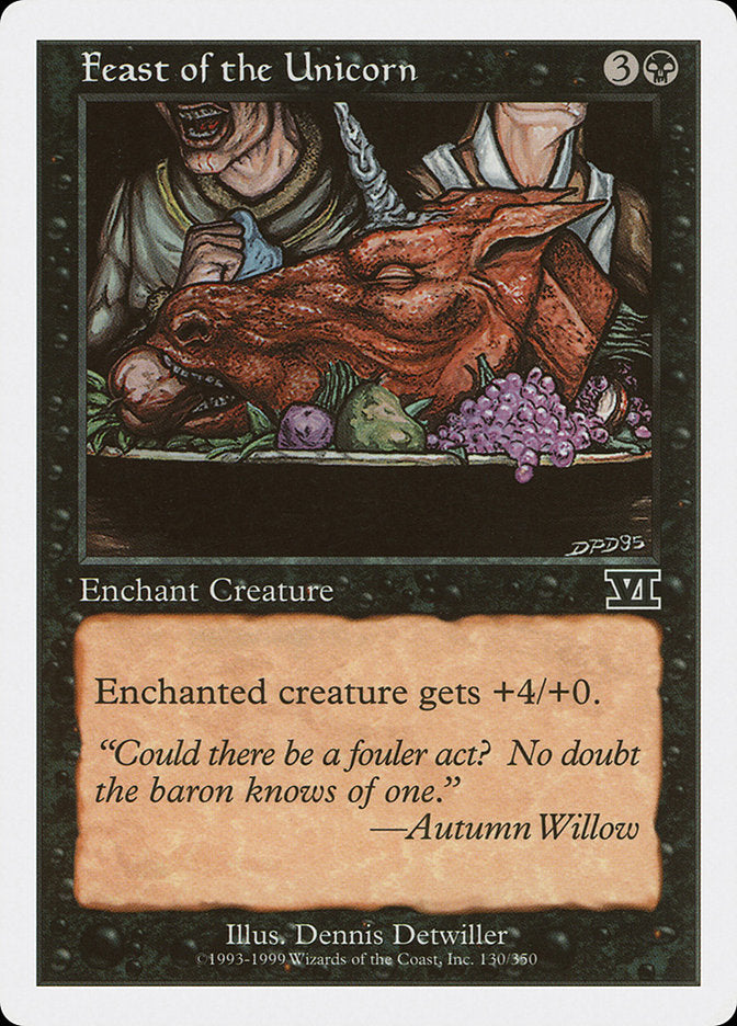 Feast of the Unicorn 130 (Classic Sixth Edition)  | Good Games Adelaide SA