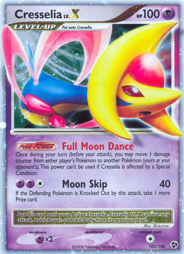 Cresselia LV.X (103/106) [Diamond & Pearl: Great Encounters] | Good Games Adelaide SA