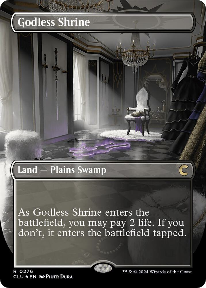 Godless Shrine 276 (Ravnica: Clue Edition)  - Foil | Good Games Adelaide SA