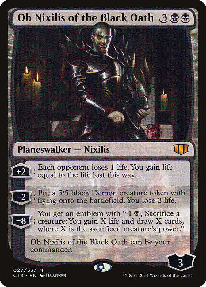 Ob Nixilis of the Black Oath [Commander 2014] | Good Games Adelaide SA