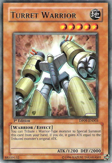 Turret Warrior [DP09-EN003] Rare | Good Games Adelaide SA