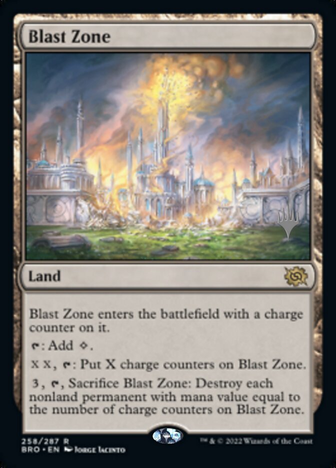 Blast Zone (Promo Pack) [The Brothers' War Promos] | Good Games Adelaide SA