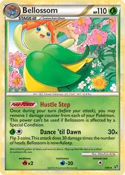 Bellossom 1 90 HGSS Undaunted 001/090 (Deck Exclusives)  | Good Games Adelaide SA