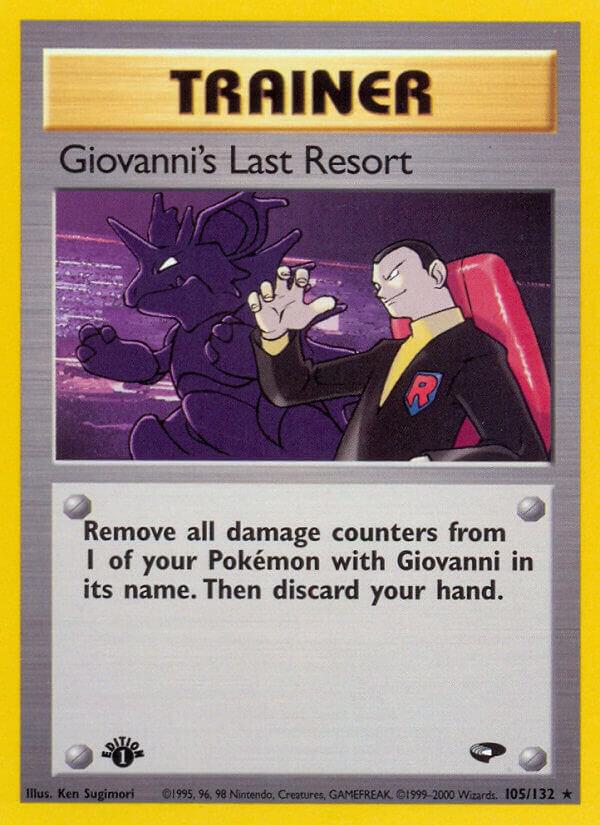 Giovannis Last Resort 105/132 (Gym Challenge)  - Unlimited | Good Games Adelaide SA