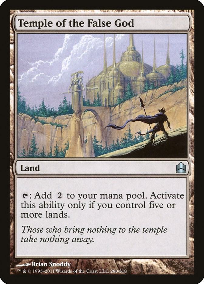 Temple of the False God 290 (Commander)  | Good Games Adelaide SA