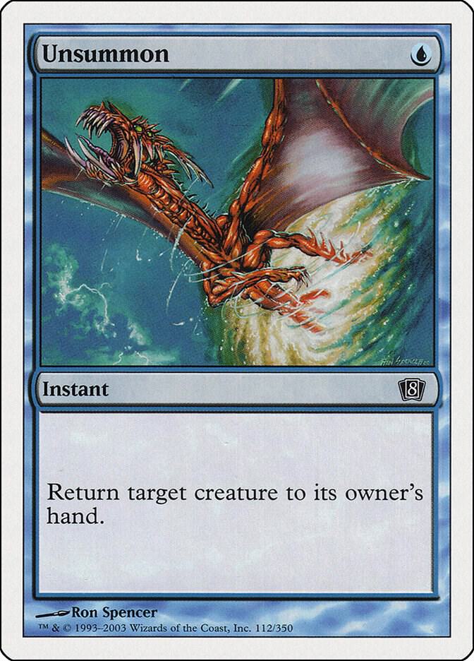 Unsummon 112 (8th Edition)  - Foil | Good Games Adelaide SA