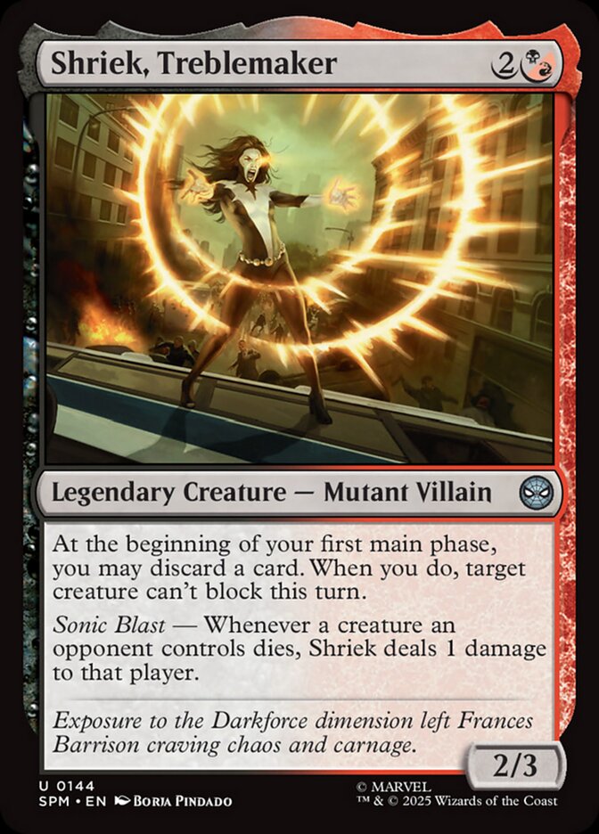 Shriek, Treblemaker 144 (Marvel's Spider-Man)  | Good Games Adelaide SA