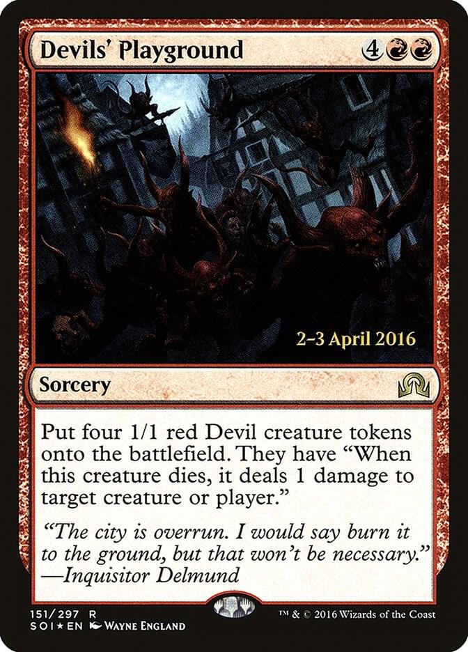 Devils' Playground 151 (Prerelease Cards)  - Foil | Good Games Adelaide SA