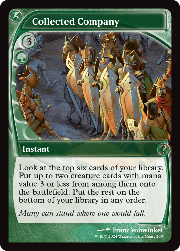 Collected Company (Future Sight) [Mystery Booster 2] | Good Games Adelaide SA